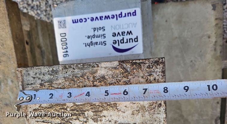 image for item DQ0316 Approximately 38 Western concrete forms