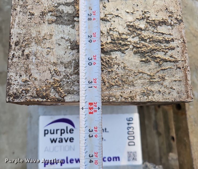 image for item DQ0316 Approximately 38 Western concrete forms