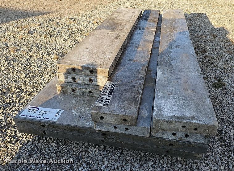 image for item DQ0319 Approximately 9 Western Forms and Wall Ties concrete forms