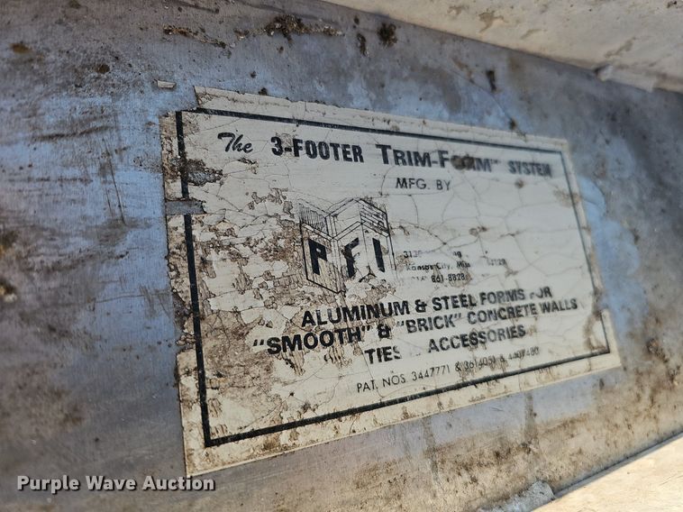 image for item DQ0320 Concrete forms