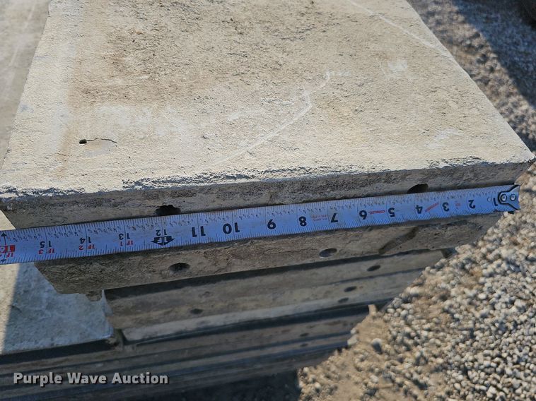 image for item DQ0322 Approximately 26 Western and Wall Tie concrete forms