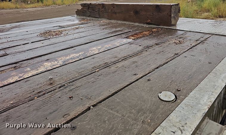 image for item DQ0323 1997 Transcraft  Eagle W2 flatbed trailer