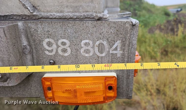 image for item DQ0323 1997 Transcraft  Eagle W2 flatbed trailer