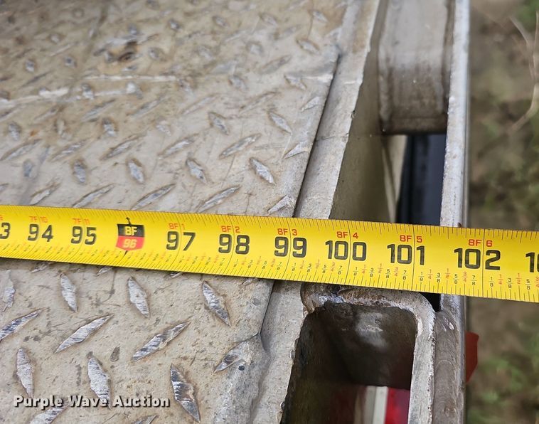 image for item DQ0323 1997 Transcraft  Eagle W2 flatbed trailer