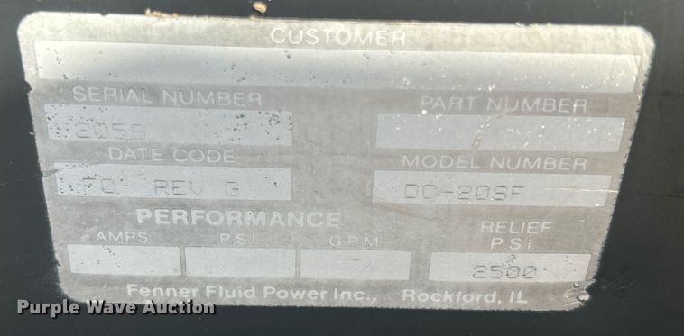 image for item DQ0909 2002 Vacstar VS500GT  sewer jetter trailer