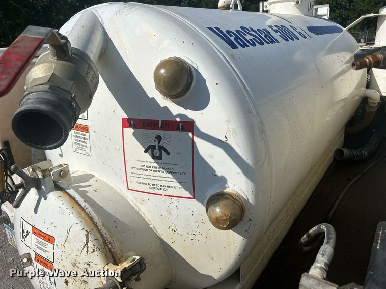 image for item DQ0909 2002 Vacstar VS500GT  sewer jetter trailer