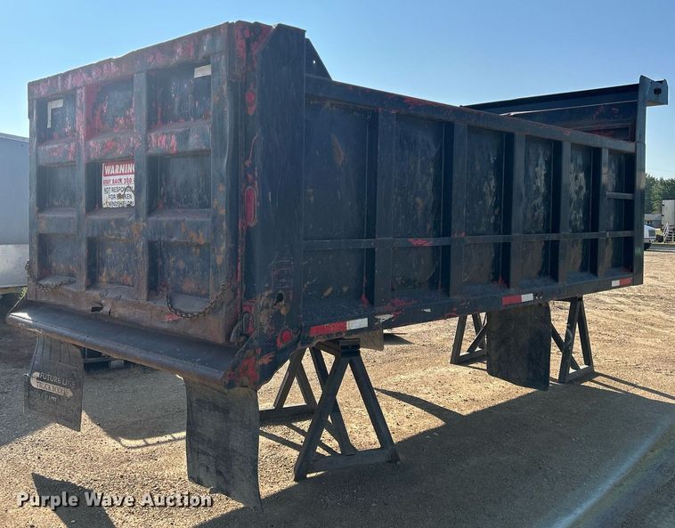 image for item DQ0912 Warren FL651FL-16  dump truck bed