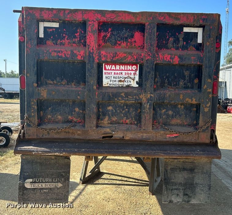 image for item DQ0912 Warren FL651FL-16  dump truck bed
