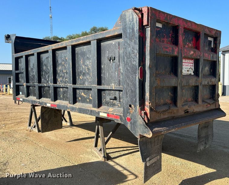image for item DQ0912 Warren FL651FL-16  dump truck bed