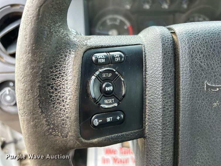 image for item DQ0924 2015 Ford  F350 Super Duty XL  Ext. Cab utility bed pickup truck