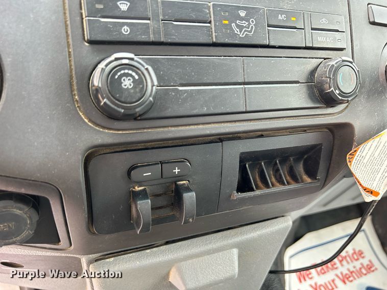 image for item DQ0924 2015 Ford  F350 Super Duty XL  Ext. Cab utility bed pickup truck