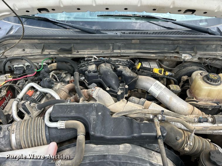 image for item DQ0924 2015 Ford  F350 Super Duty XL  Ext. Cab utility bed pickup truck