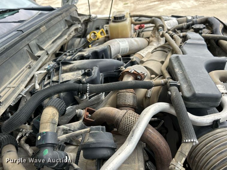 image for item DQ0924 2015 Ford  F350 Super Duty XL  Ext. Cab utility bed pickup truck