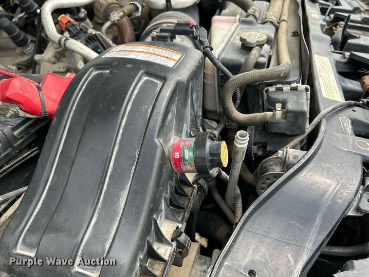 image for item DQ0924 2015 Ford  F350 Super Duty XL  Ext. Cab utility bed pickup truck