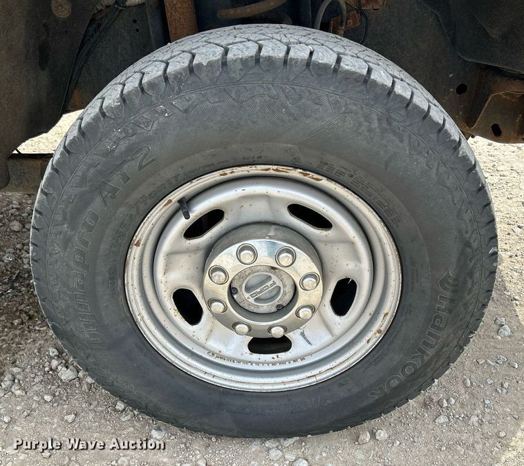 image for item DQ0924 2015 Ford  F350 Super Duty XL  Ext. Cab utility bed pickup truck