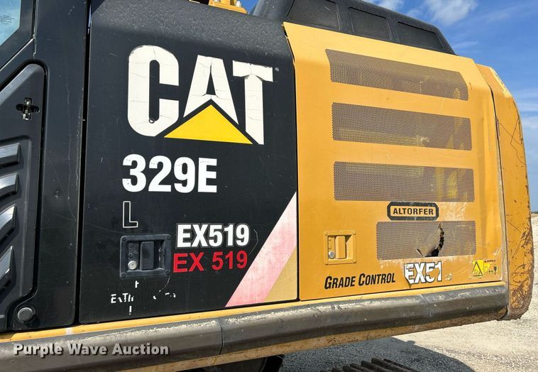 image for item DQ0926 2014 Caterpillar 329EL  excavator