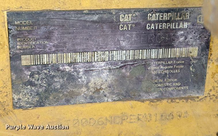 image for item DQ1376 2015 Caterpillar D6N XL  dozer