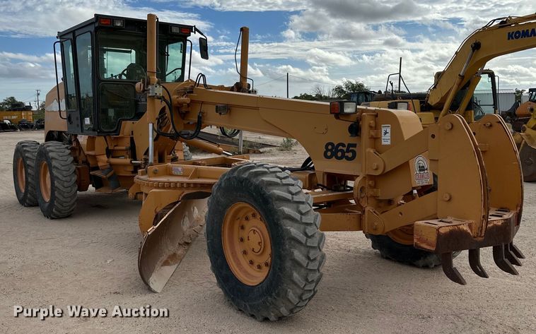 image for item DQ1378 2006 Case 865  motor grader