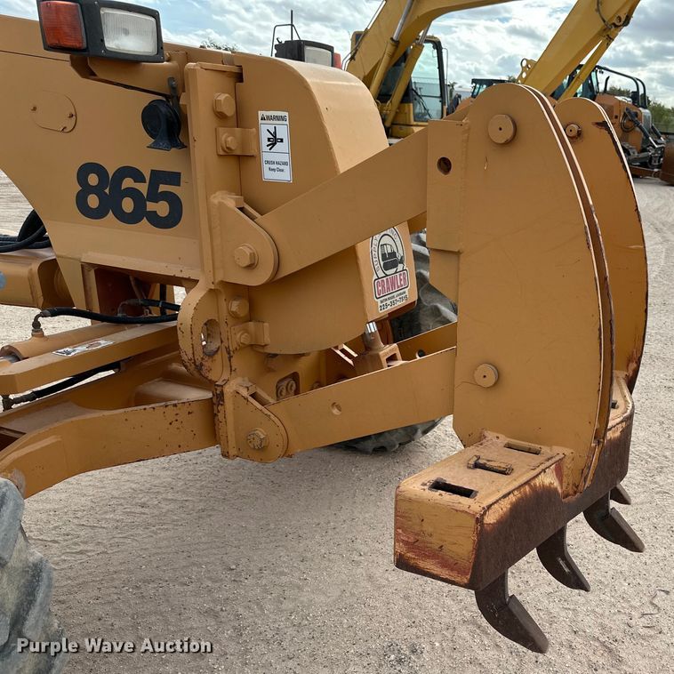 image for item DQ1378 2006 Case 865  motor grader