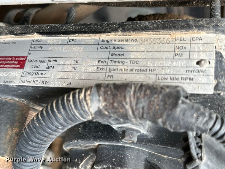 image for item DQ1378 2006 Case 865  motor grader