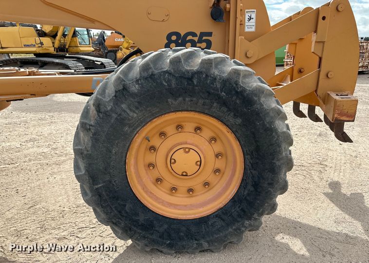 image for item DQ1378 2006 Case 865  motor grader