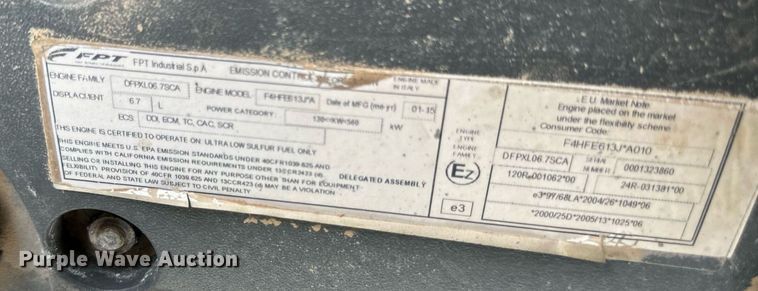 image for item DQ1382 2015 Case 2050M XLT  dozer