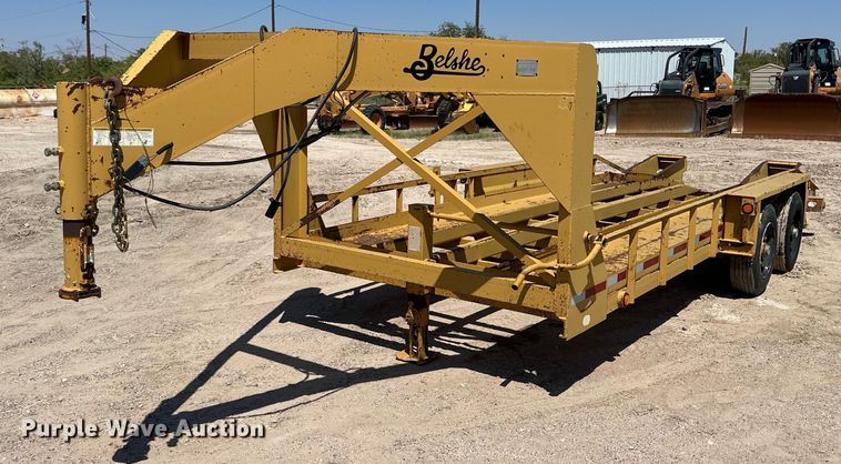 image for item DQ1414 2012 Belshe BF9T  equipment trailer