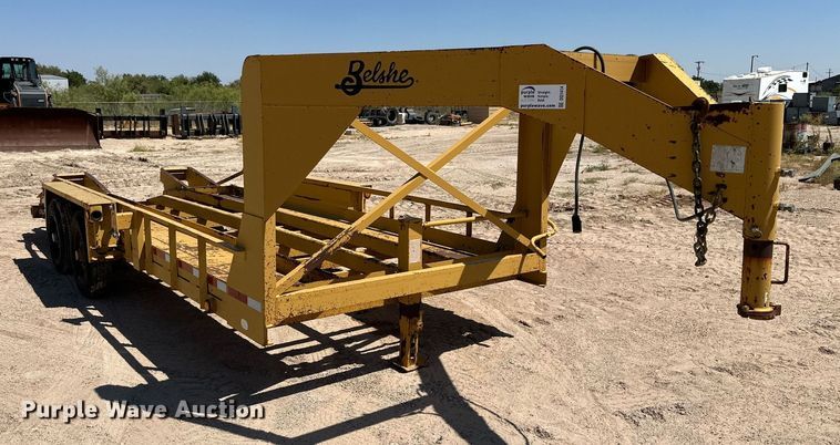 image for item DQ1414 2012 Belshe BF9T  equipment trailer