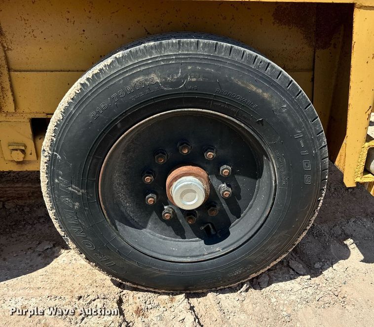 image for item DQ1414 2012 Belshe BF9T  equipment trailer