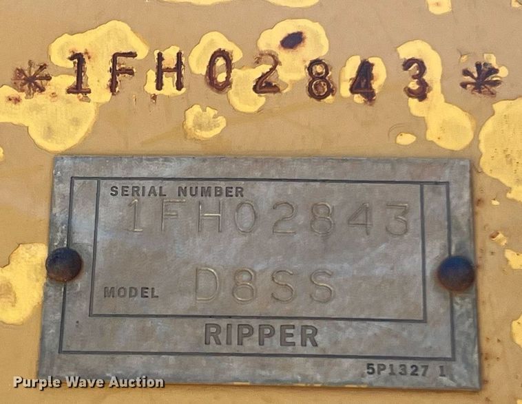 image for item DQ2163 1994 Caterpillar D8N  dozer