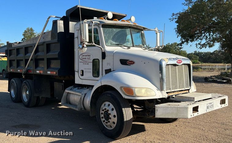 image for item DQ2168 2007 Peterbilt 340  dump truck