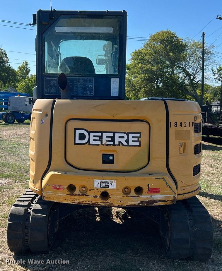 image for item DQ2171 2016 John Deere 60G  mini excavator