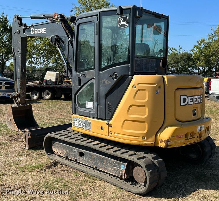 image for item DQ2171 2016 John Deere 60G  mini excavator