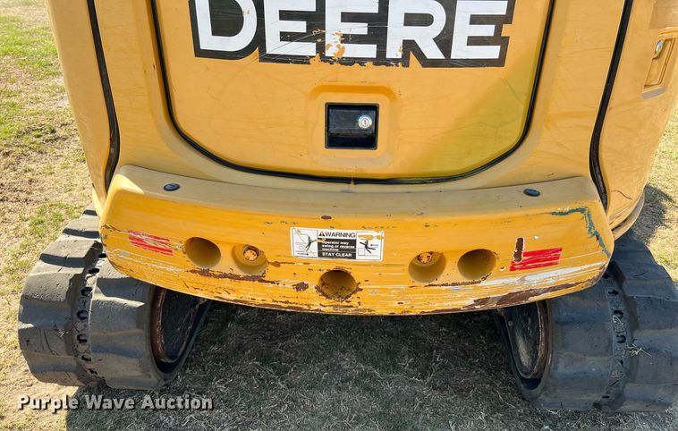 image for item DQ2171 2016 John Deere 60G  mini excavator