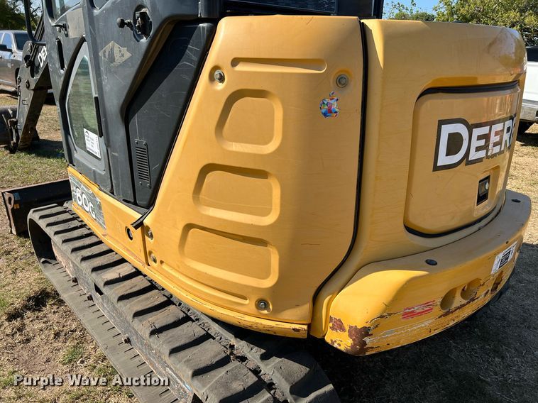 image for item DQ2171 2016 John Deere 60G  mini excavator