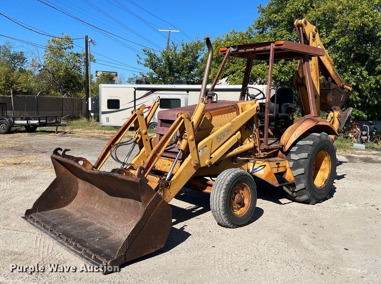 image for item DQ2172 1989 Case 580K  backhoe