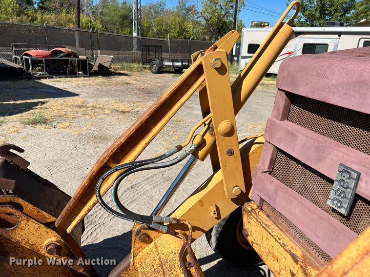 image for item DQ2172 1989 Case 580K  backhoe