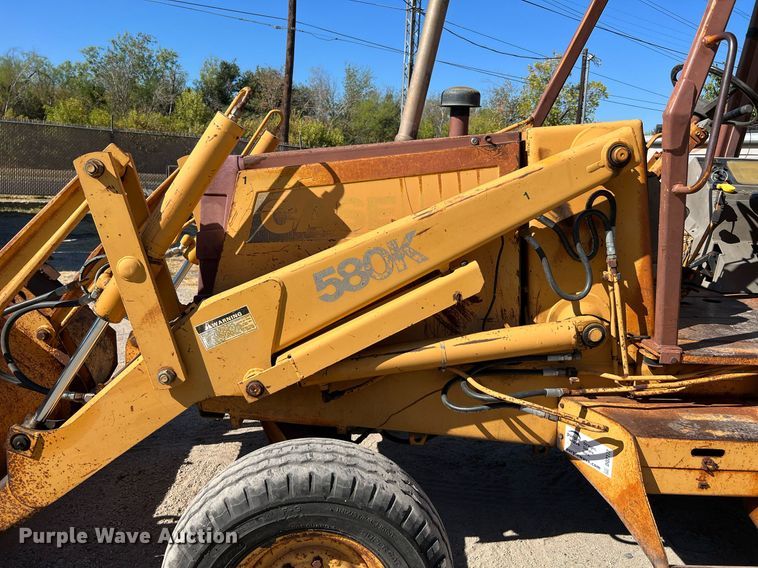image for item DQ2172 1989 Case 580K  backhoe
