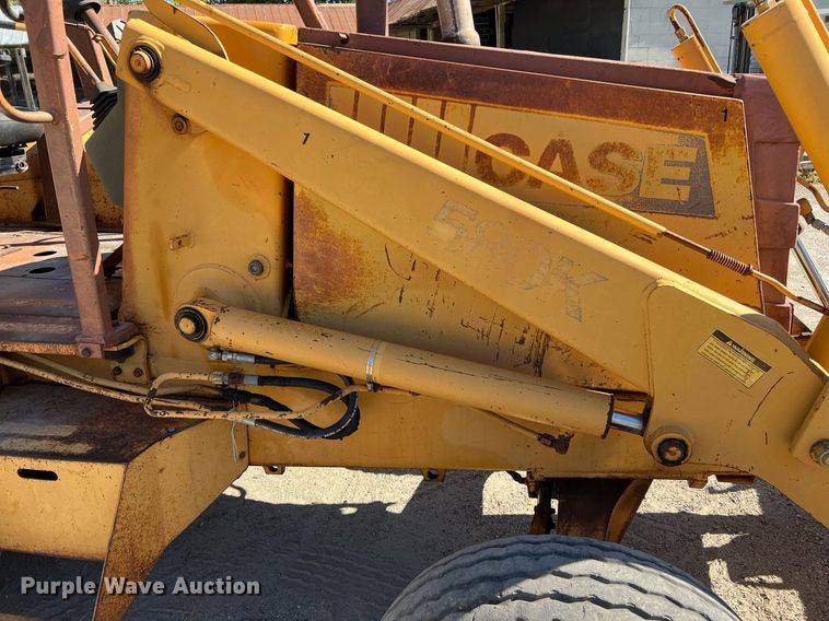 image for item DQ2172 1989 Case 580K  backhoe