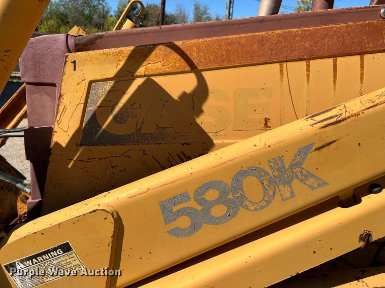 image for item DQ2172 1989 Case 580K  backhoe