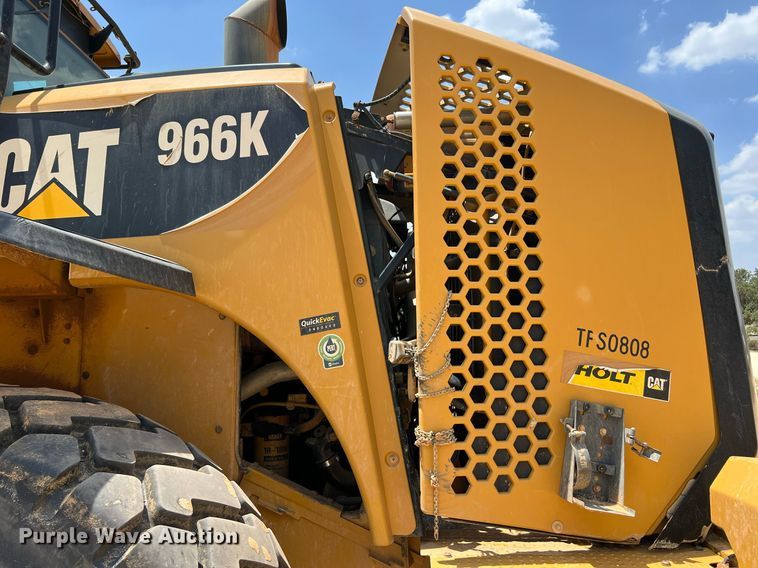 image for item DQ2179 2013 Caterpillar 966K  wheel loader