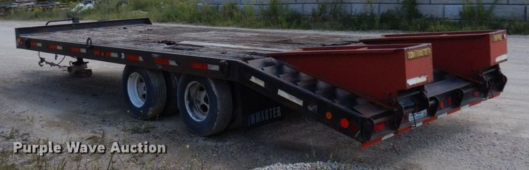 image for item DQ7360 1999 Towmaster T20  equipment trailer
