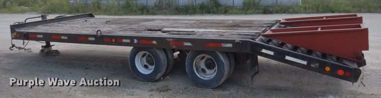 image for item DQ7360 1999 Towmaster T20  equipment trailer