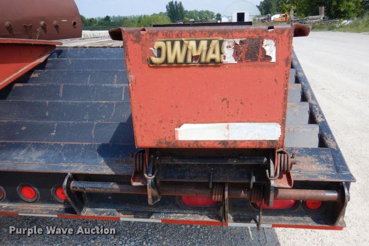 image for item DQ7360 1999 Towmaster T20  equipment trailer