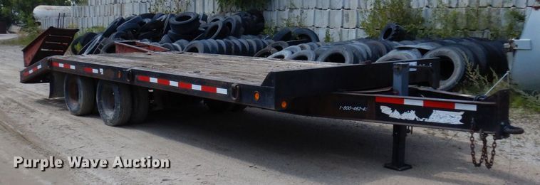image for item DQ7361 1999 Towmaster T20  equipment trailer