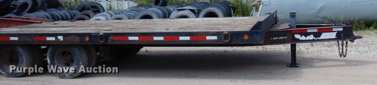 image for item DQ7361 1999 Towmaster T20  equipment trailer