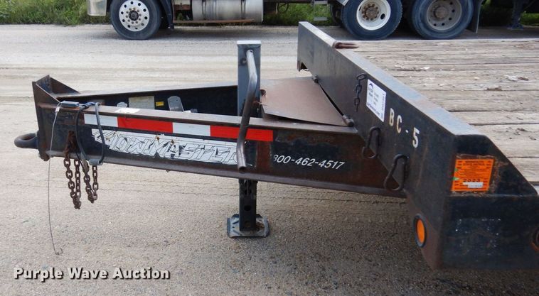 image for item DQ7361 1999 Towmaster T20  equipment trailer