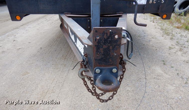 image for item DQ7361 1999 Towmaster T20  equipment trailer