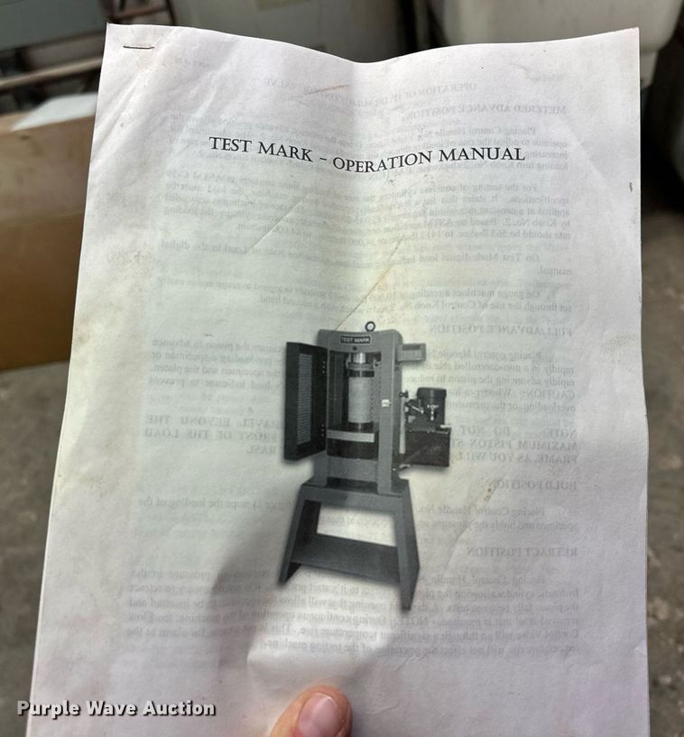 image for item DQ7363 TMI CM2500 1G  compression testing machine
