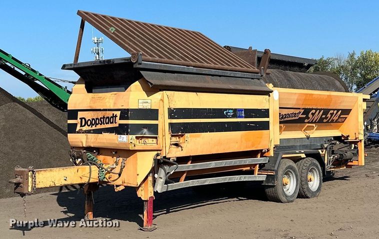 image for item DQ7366 2009 Doppstadt SM514 PROFI  trommel screen